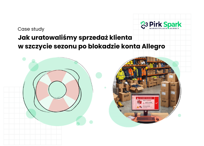  Case study: Jak uratowaliśmy sprzedaż klienta w szczycie sezonu po blokadzie konta Allegro