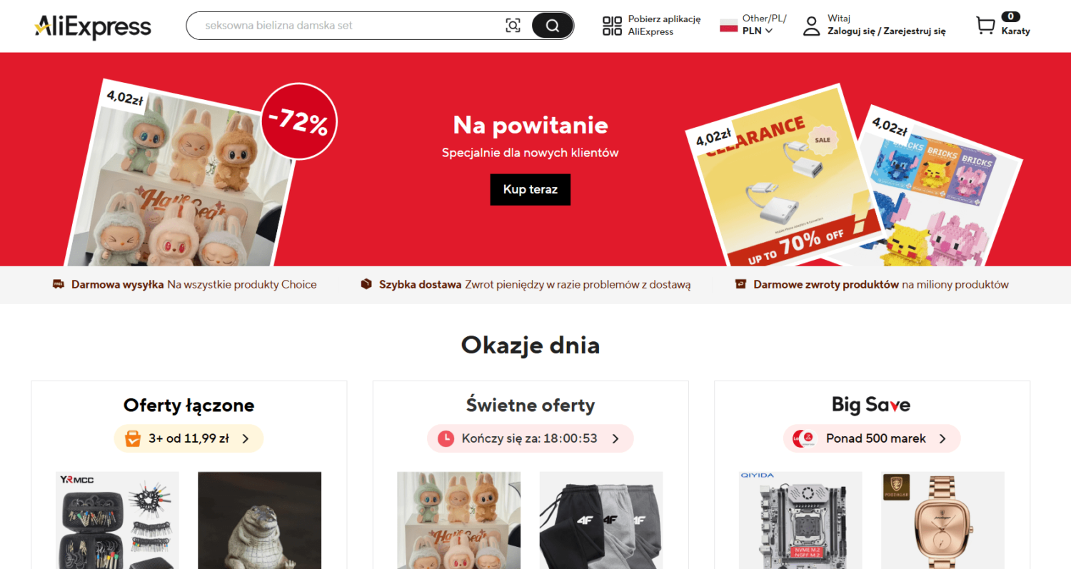 Platformy sprzedażowe – co to jest i jakie wyróżniamy? Przykład AliExpress