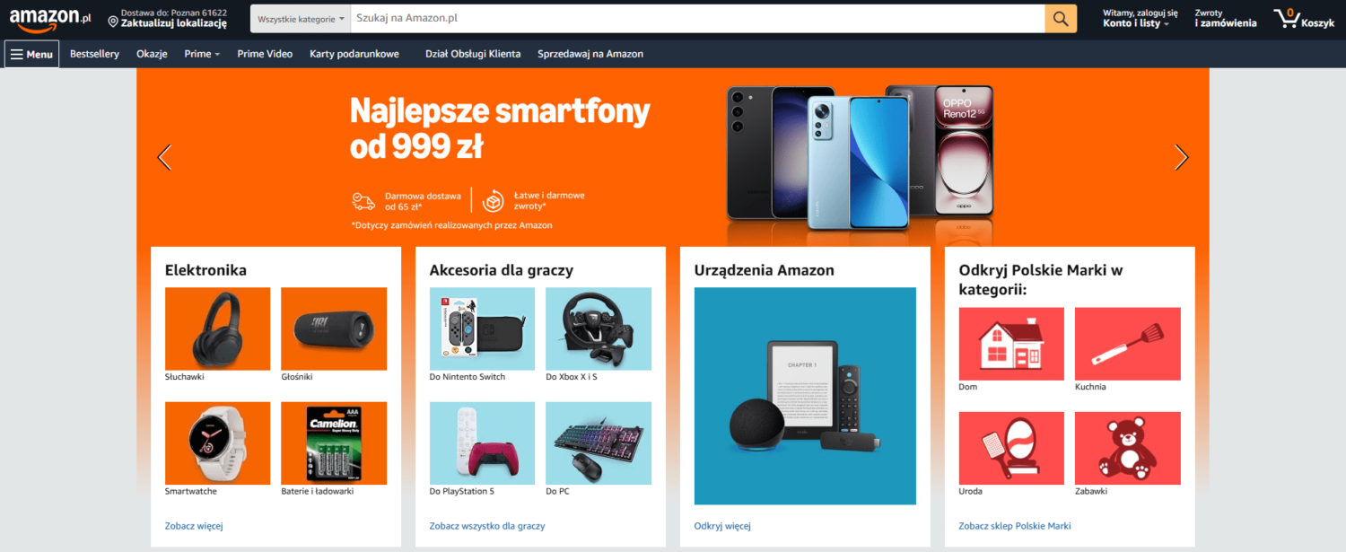 Platformy sprzedażowe – co to jest i jakie wyróżniamy? Przykład Amazon