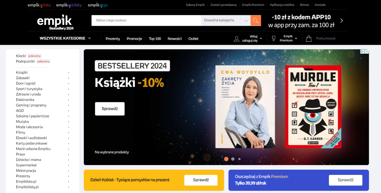 Platformy sprzedażowe – co to jest i jakie wyróżniamy? Przykład Empik Place