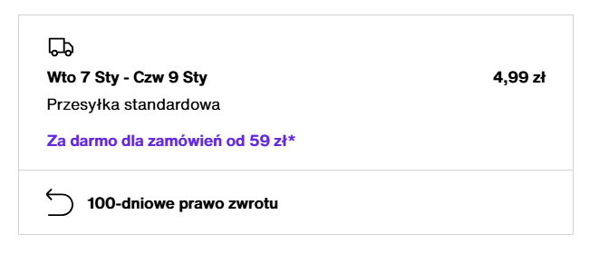Up-selling - warianty + przykład darmowej wysyłki od danej kwoty